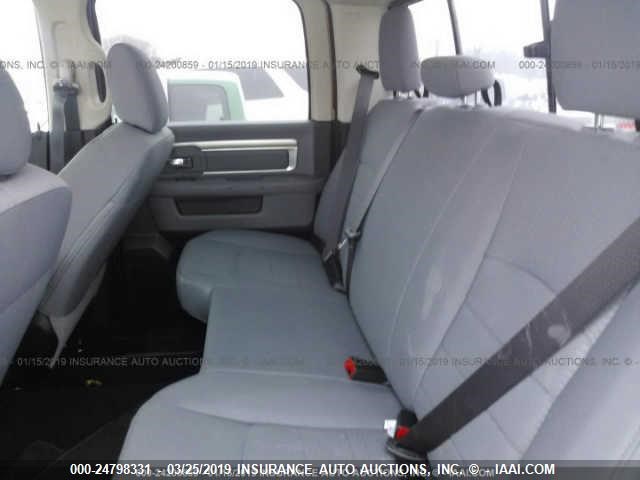 1C6RR7TT7KS576372 - 2019 RAM 1500 CLASSIC SLT RED photo 8