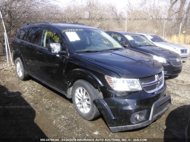 3C4PDCBG5ET144247 - 2014 DODGE JOURNEY SXT BLACK photo 1