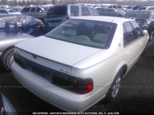 1G6KS54Y71U236318 - 2001 CADILLAC SEVILLE SLS WHITE photo 4