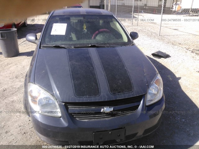 1G1AL18F887148192 - 2008 CHEVROLET COBALT LT GRAY photo 6