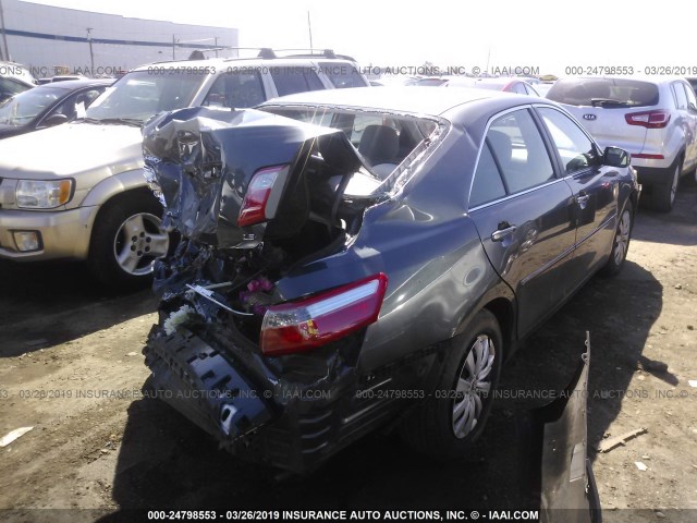 4T1BE46K47U729840 - 2007 TOYOTA CAMRY NEW GENERAT CE/LE/XLE/SE GRAY photo 4