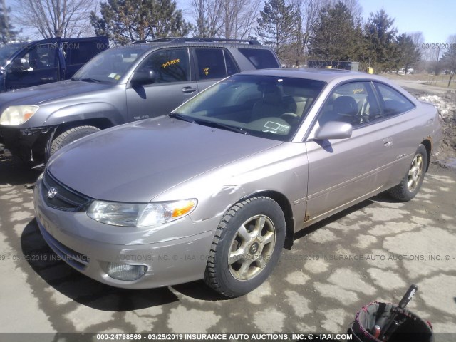 2T1CF28P3XC251698 - 1999 TOYOTA CAMRY SOLARA SE/SLE TAN photo 2