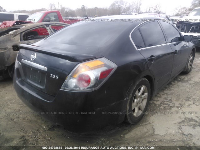 1N4AL21EX7N405531 - 2007 NISSAN ALTIMA 2.5/2.5S BLACK photo 4