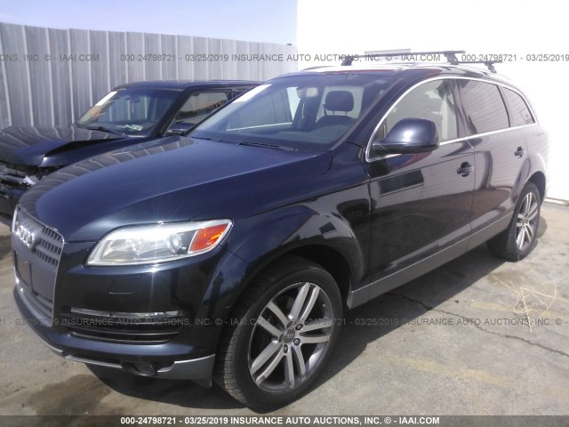 WA1AV74L59D010008 - 2009 AUDI Q7 PRESTIGE Dark Blue photo 2