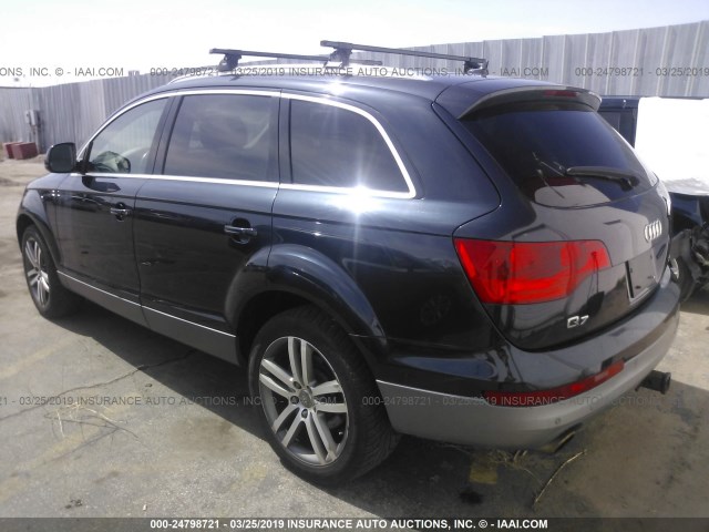 WA1AV74L59D010008 - 2009 AUDI Q7 PRESTIGE Dark Blue photo 3