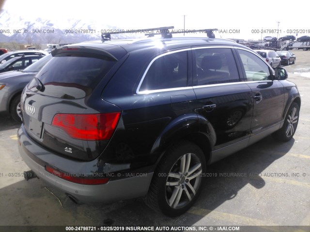 WA1AV74L59D010008 - 2009 AUDI Q7 PRESTIGE Dark Blue photo 4