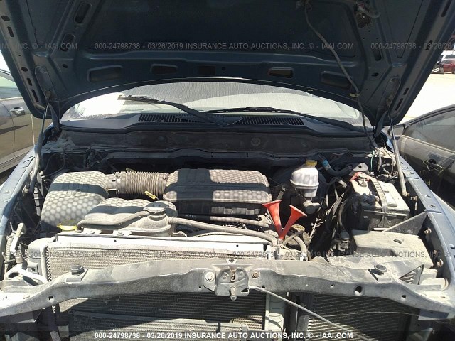 3D7HA18N72G163304 - 2002 DODGE RAM 1500 ლურჯი ფოტო 10