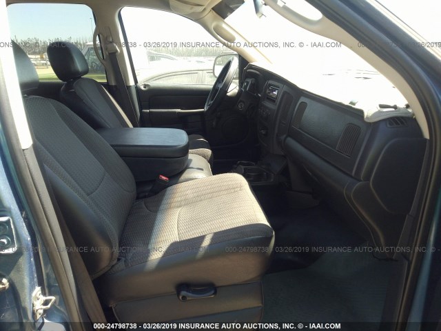 3D7HA18N72G163304 - 2002 DODGE RAM 1500 ლურჯი ფოტო 5