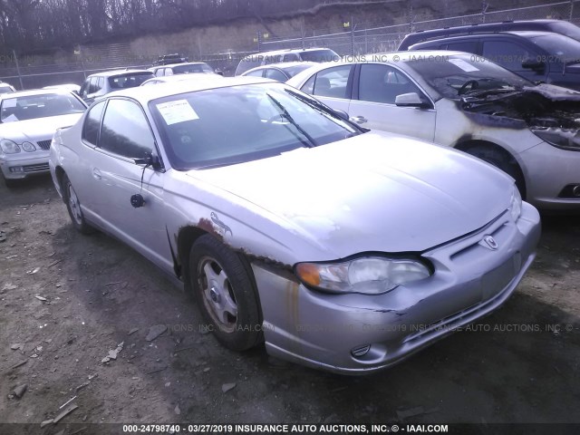 2G1WW12E759215811 - 2005 CHEVROLET MONTE CARLO LS ვერცხლისფერი ფოტო 1