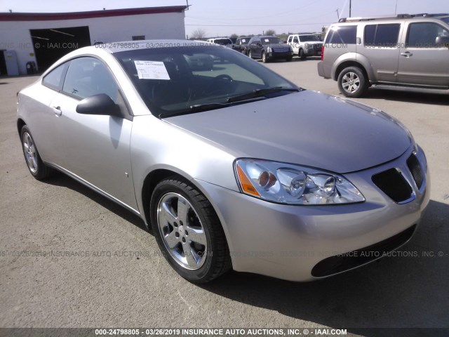 1G2ZH18NX74115265 - 2007 PONTIAC G6 GT BLACK photo 1