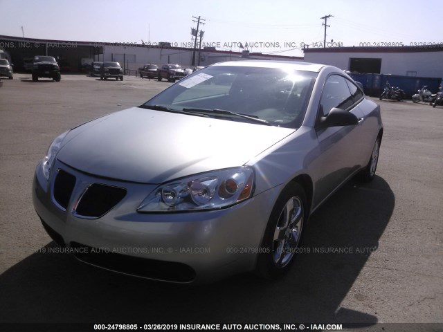 1G2ZH18NX74115265 - 2007 PONTIAC G6 GT BLACK photo 2