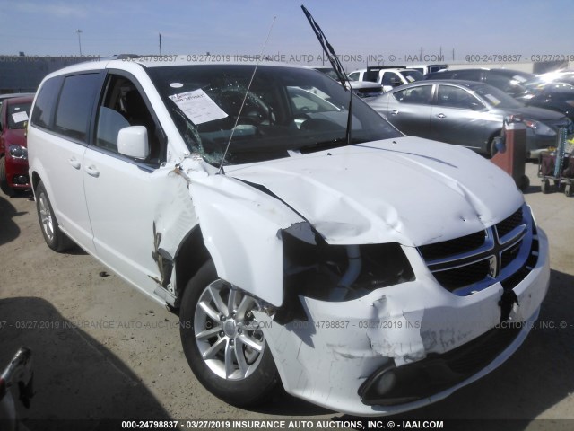 2C4RDGCG3KR512244 - 2019 DODGE GRAND CARAVAN  WHITE photo 1