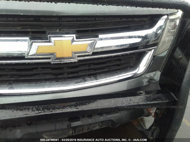 1GCHTBEA4F1152468 - 2015 CHEVROLET COLORADO LT GRAY photo 6