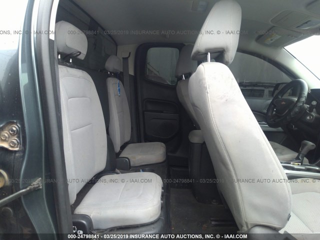 1GCHTBEA4F1152468 - 2015 CHEVROLET COLORADO LT GRAY photo 8