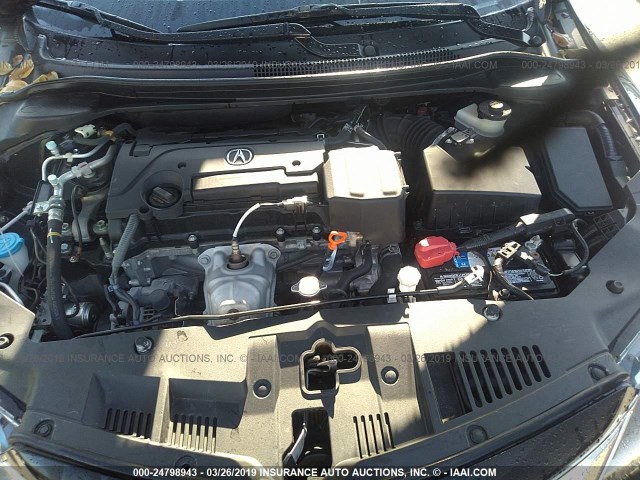 19UDE2F37GA025449 - 2016 ACURA ILX WATCH PLUS BLACK photo 10