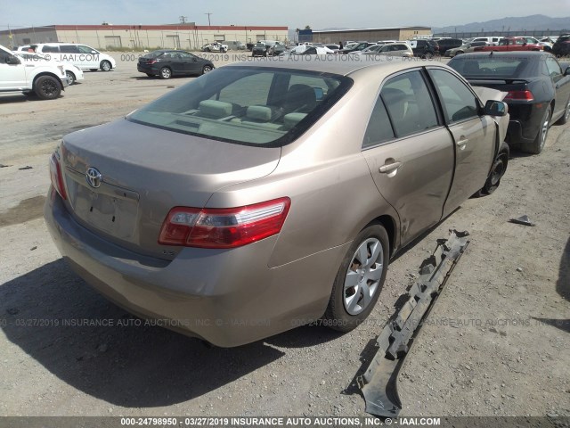 4T4BE46K28R017351 - 2008 TOYOTA CAMRY CE/LE/XLE/SE Champagne photo 4