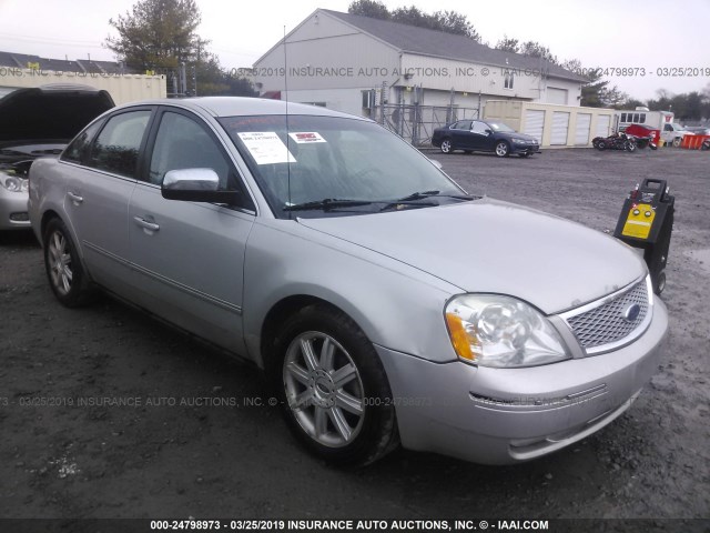 1FAHP25146G113242 - 2006 FORD FIVE HUNDRED LIMITED SILVER photo 1