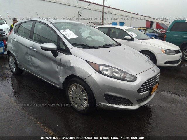 3FADP4TJ1EM212912 - 2014 FORD FIESTA S SILVER photo 1