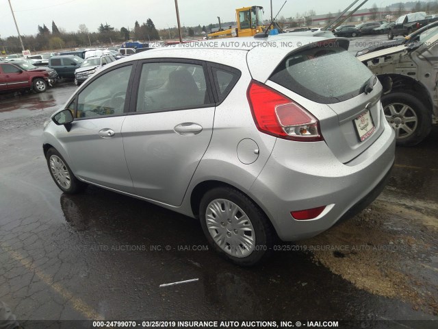 3FADP4TJ1EM212912 - 2014 FORD FIESTA S SILVER photo 3