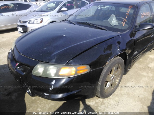 1G2HY54K434160985 - 2003 PONTIAC BONNEVILLE SLE BLACK photo 6