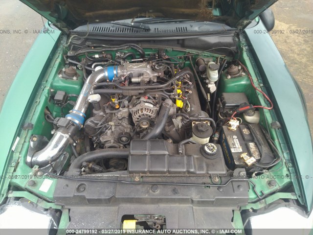 1FAFP42X3XF104311 - 1999 FORD MUSTANG GT GREEN photo 10