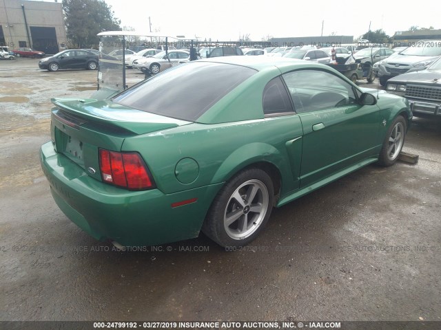 1FAFP42X3XF104311 - 1999 FORD MUSTANG GT GREEN photo 4