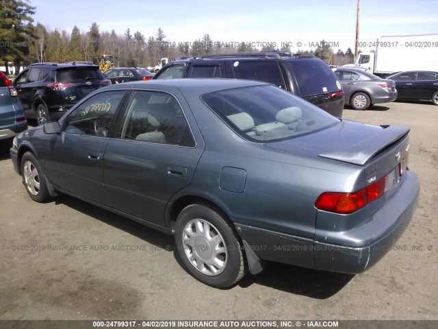 JT2BG22K510599678 - 2001 TOYOTA CAMRY CE/LE/XLE GREEN photo 3