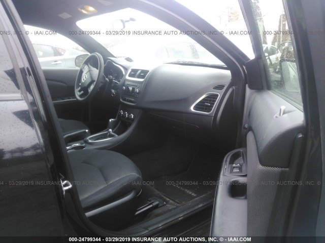 1B3BD4FB0BN579365 - 2011 DODGE AVENGER EXPRESS BLACK photo 5