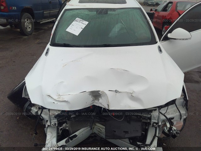 2G4GV5EK8E9299138 - 2014 BUICK REGAL WHITE photo 10