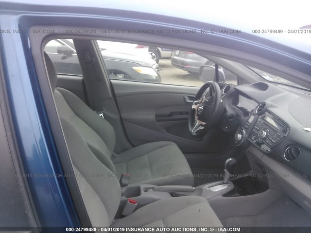 JHMZE2H56CS800135 - 2012 HONDA INSIGHT LX BLUE photo 5