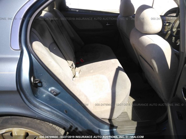 KMHWF25S44A044755 - 2004 HYUNDAI SONATA GL BLUE photo 8