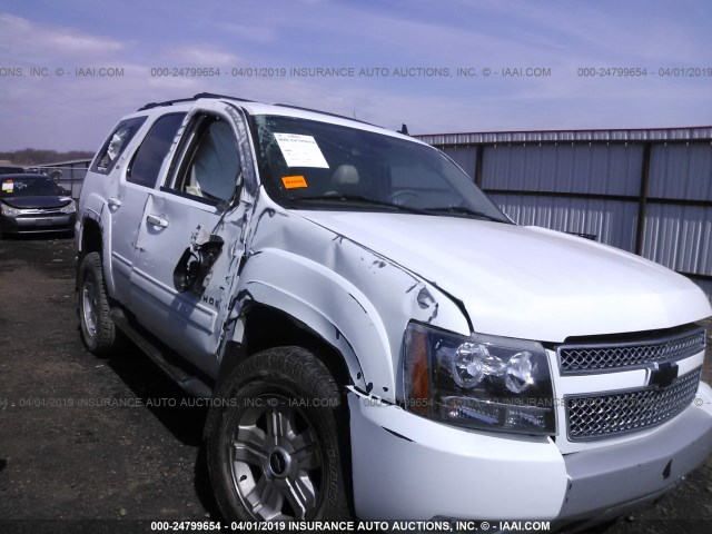 1GNUKBE00AR265568 - 2010 CHEVROLET TAHOE K1500 LT WHITE photo 6