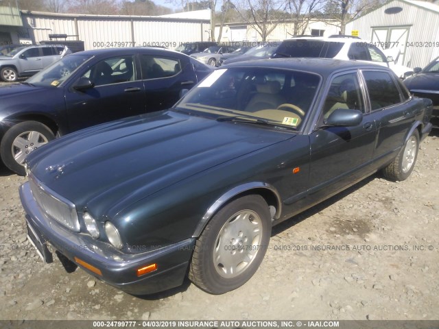 SAJHX1243TC772839 - 1996 JAGUAR XJ6 Dark Blue photo 2