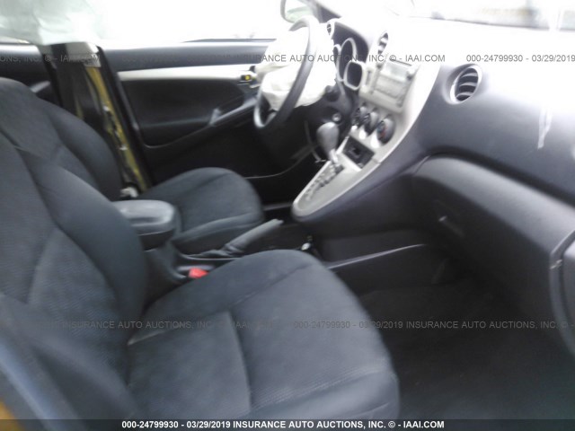 2T1KU40E39C011576 - 2009 TOYOTA COROLLA MATRIX  GOLD photo 5