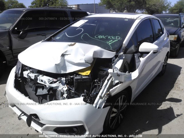 3HGGK5H95JM721651 - 2018 HONDA FIT EX/EXL WHITE photo 2