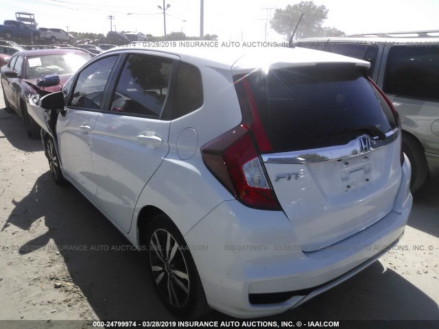 3HGGK5H95JM721651 - 2018 HONDA FIT EX/EXL WHITE photo 3