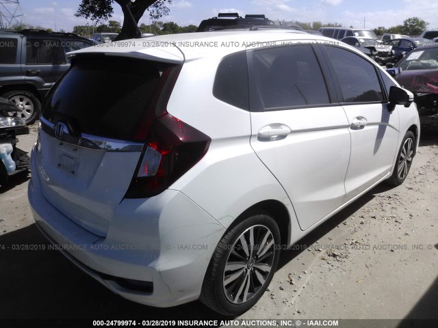 3HGGK5H95JM721651 - 2018 HONDA FIT EX/EXL WHITE photo 4