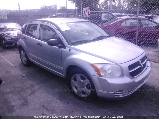 1B3HB48B67D328554 - 2007 DODGE CALIBER SXT SILVER photo 1