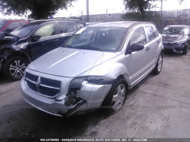 1B3HB48B67D328554 - 2007 DODGE CALIBER SXT SILVER photo 2