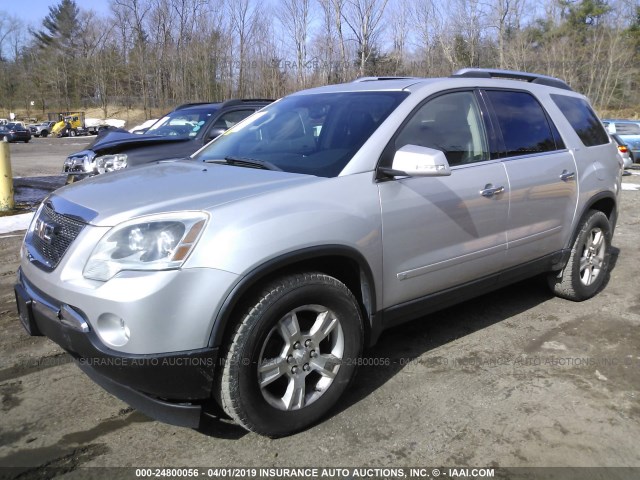 1GKEV23DX9J145902 - 2009 GMC ACADIA SLT-1 SILVER photo 2