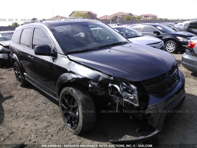 3C4PDCEG1HT501178 - 2017 DODGE JOURNEY GT GRAY photo 1