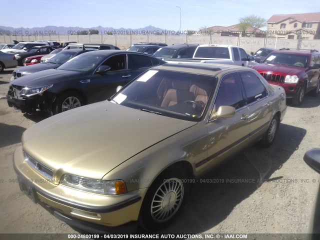 JH4KA7666MC033260 - 1991 ACURA LEGEND L GOLD photo 2