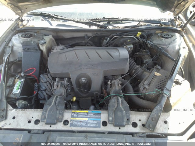 2G2WP552361164082 - 2006 PONTIAC GRAND PRIX TAN photo 10