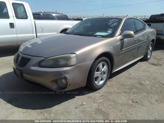 2G2WP552361164082 - 2006 PONTIAC GRAND PRIX TAN photo 2