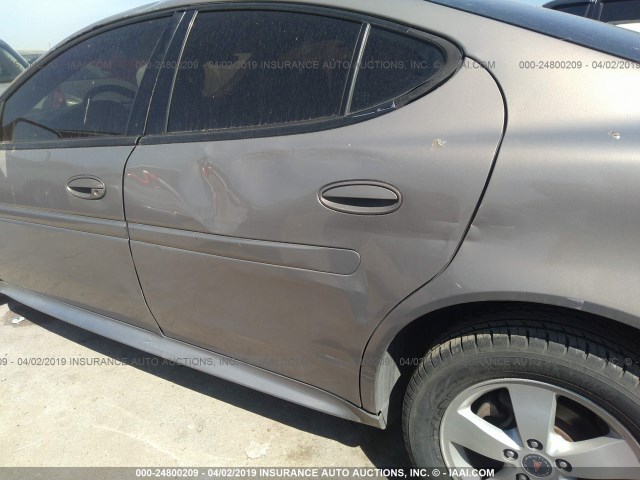 2G2WP552361164082 - 2006 PONTIAC GRAND PRIX TAN photo 6