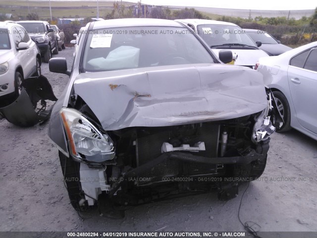 JN8AS5MT3BW563208 - 2011 NISSAN ROGUE S/SV/KROM GRAY photo 6