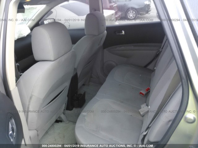 JN8AS5MT3BW563208 - 2011 NISSAN ROGUE S/SV/KROM GRAY photo 8