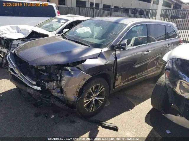 5TDZZRFH5KS309607 - 2019 TOYOTA HIGHLANDER LE/LE PLUS GRAY photo 13