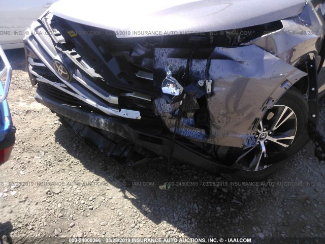 5TDZZRFH5KS309607 - 2019 TOYOTA HIGHLANDER LE/LE PLUS GRAY photo 6