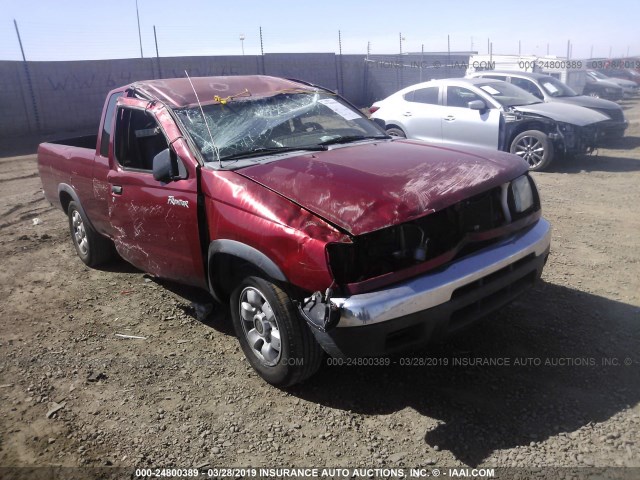 1N6DD26S5YC391048 - 2000 NISSAN FRONTIER KING CAB XE RED photo 1